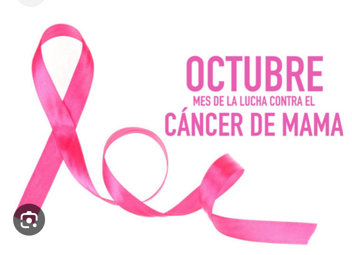 Octubre mes de la lucha contra el Cáncer de MAMA